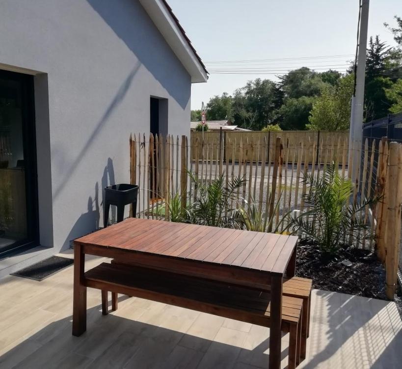 Charmante Maison Neuve Au Lac D'Hourtin Esterno foto